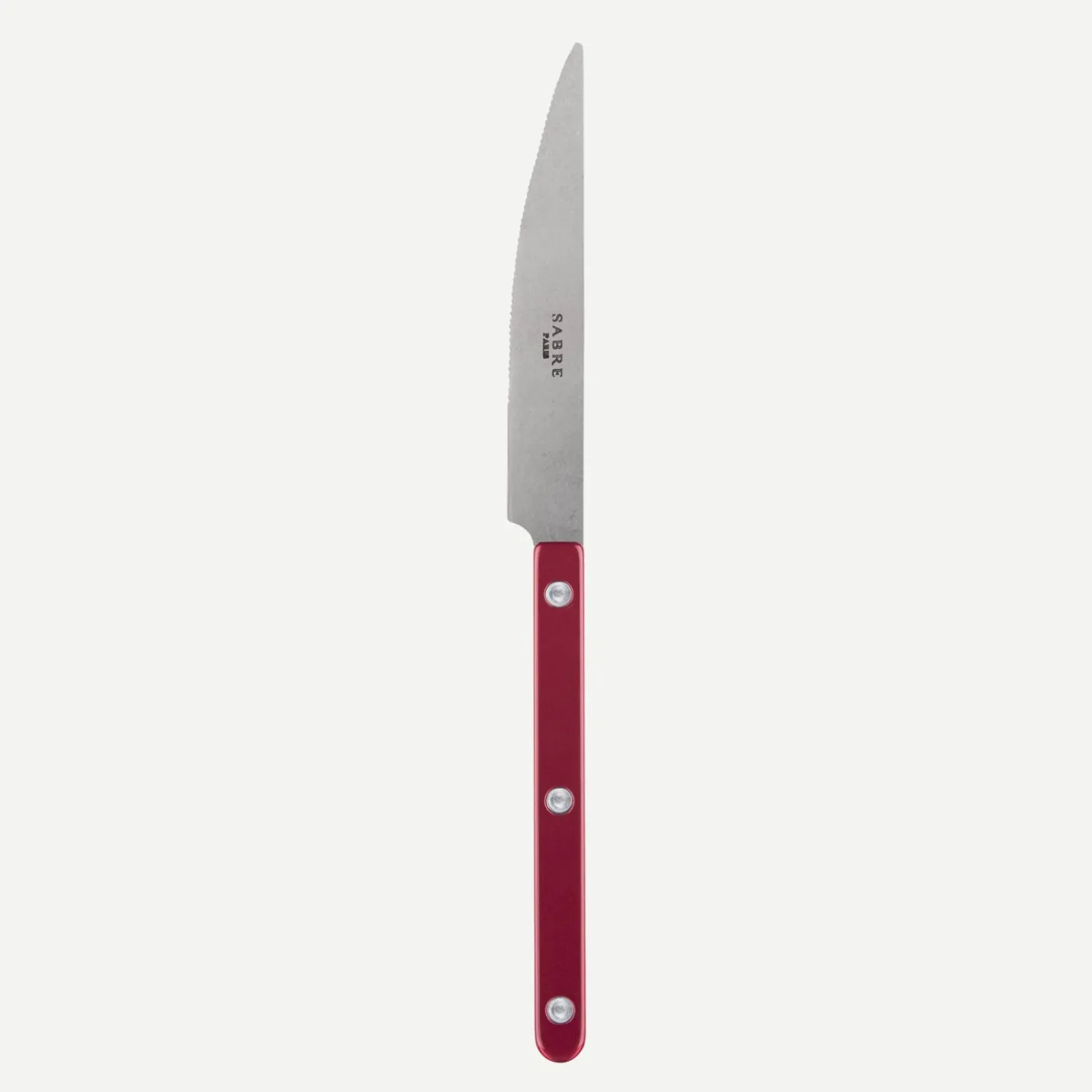 Sabre Paris Bistrot Vintage Pearly, Red | Dinner Knife
