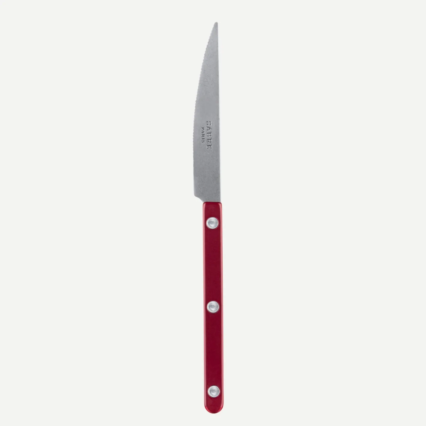 Sabre Paris Bistrot Vintage Pearly, Red | Dessert Knife