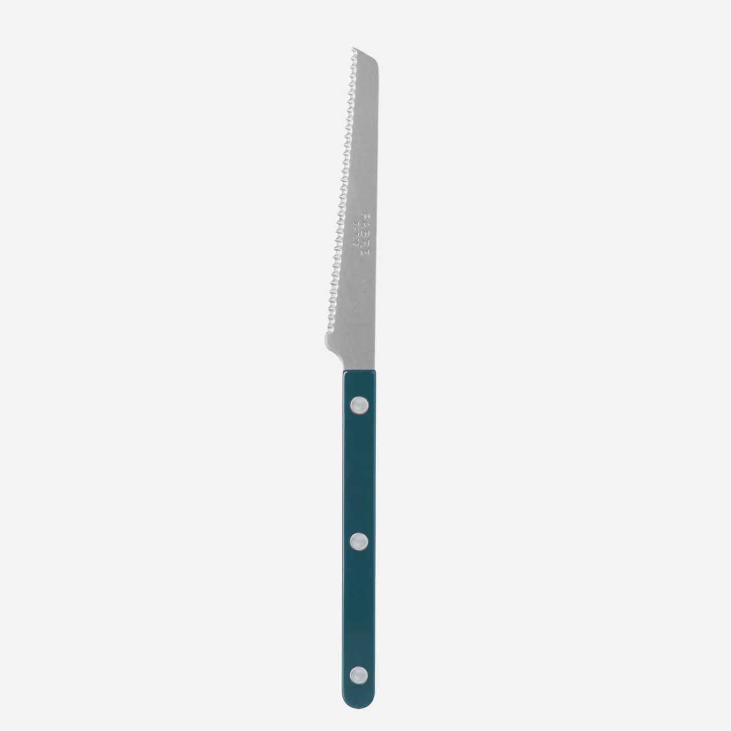 Sabre Paris Bistrot Vintage Solid, Aquamarine | Tomato Knife