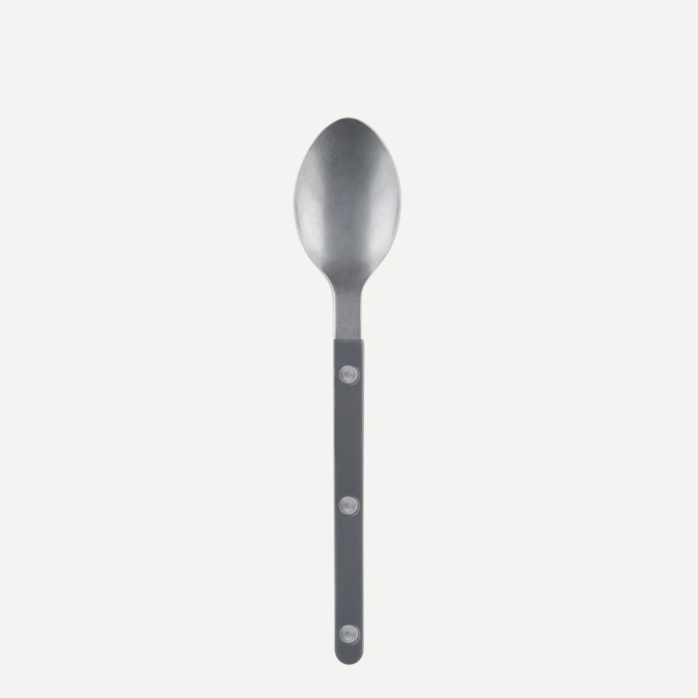 Sabre Paris Bistrot Vintage Solid, Dark grey | Dessert Spoon