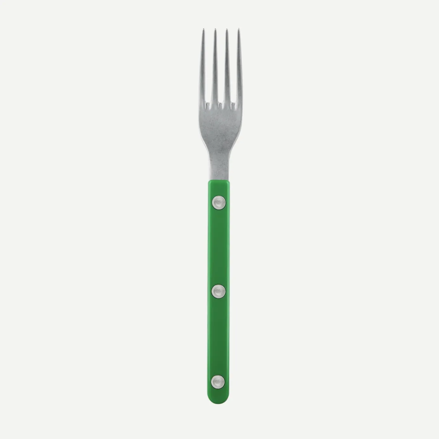 Sabre Paris Bistrot Vintage Solid, Garden green | Small Fork