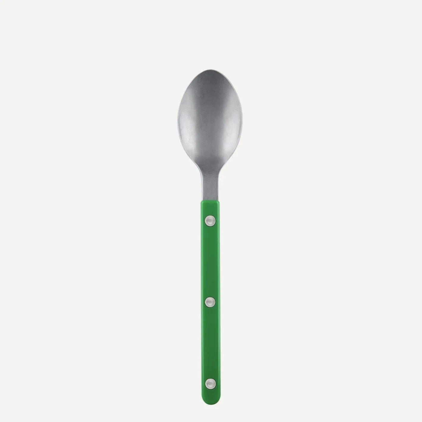 Sabre Paris Bistrot Vintage Solid, Garden green | Dessert Spoon