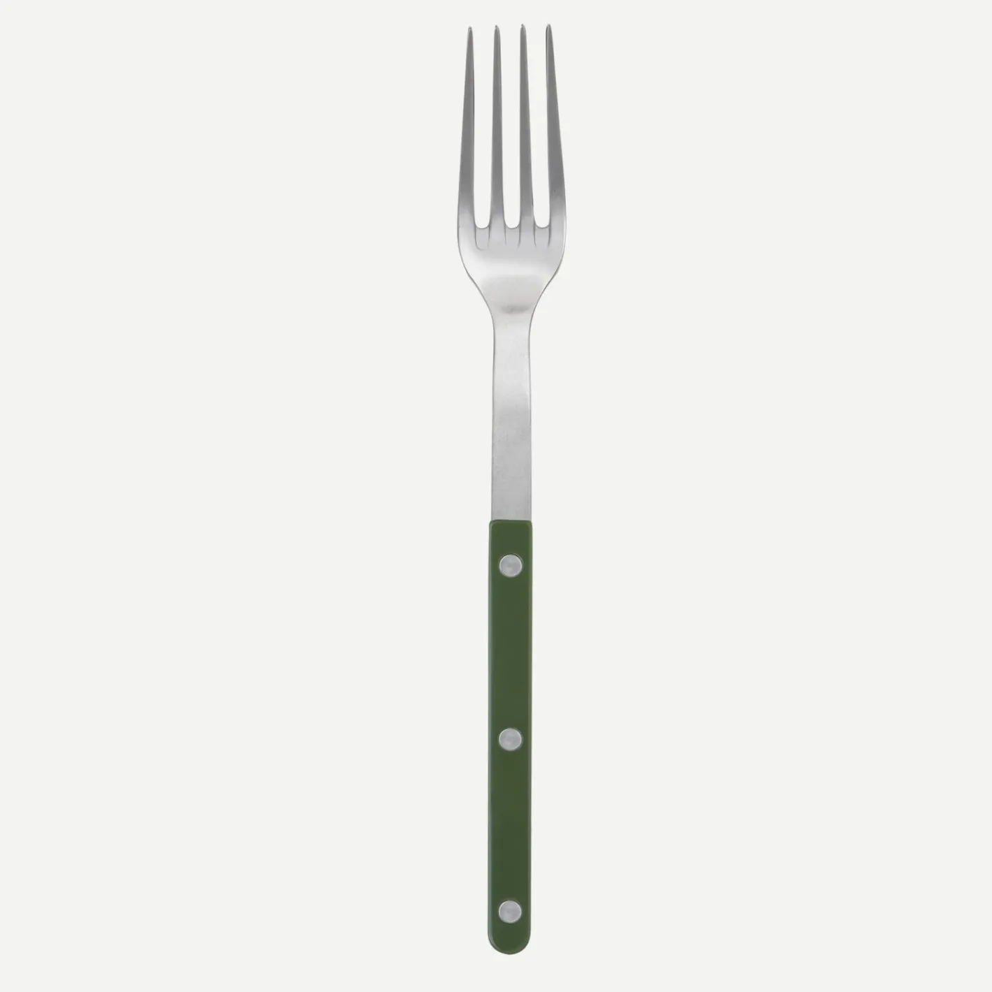 Sabre Paris Bistrot Vintage Solid, Green | Serving Fork