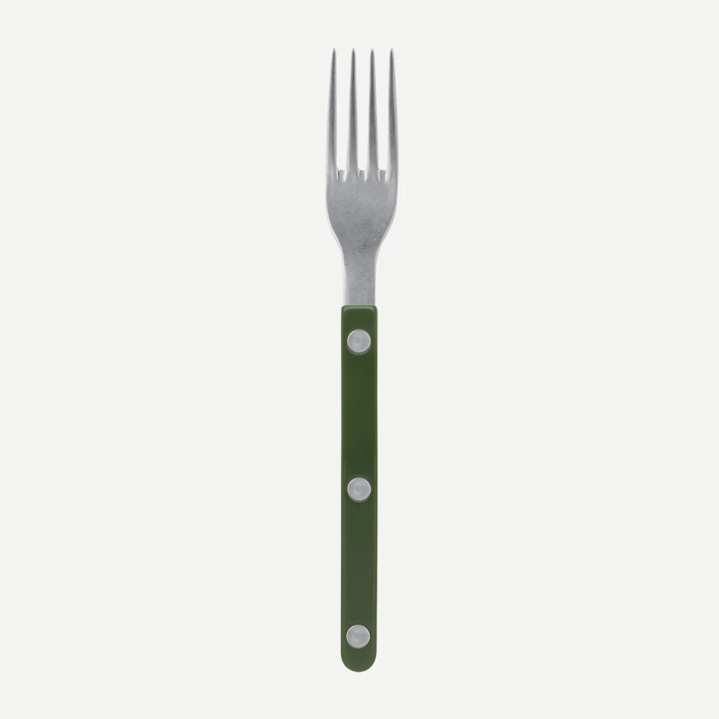 Sabre Paris Bistrot Vintage Solid, Green | Small Fork