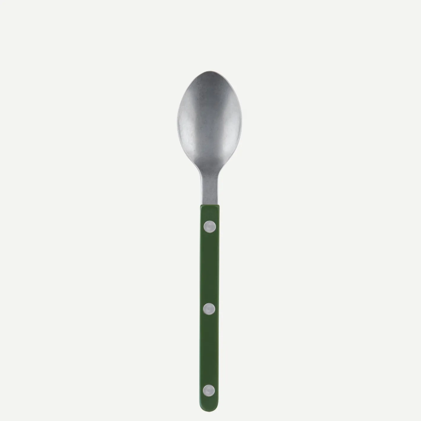 Sabre Paris Bistrot Vintage Solid, Green | Dessert Spoon