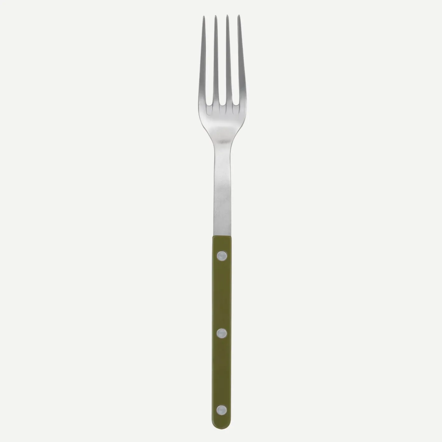 Sabre Paris Bistrot Vintage Solid, Green fern | Serving Fork