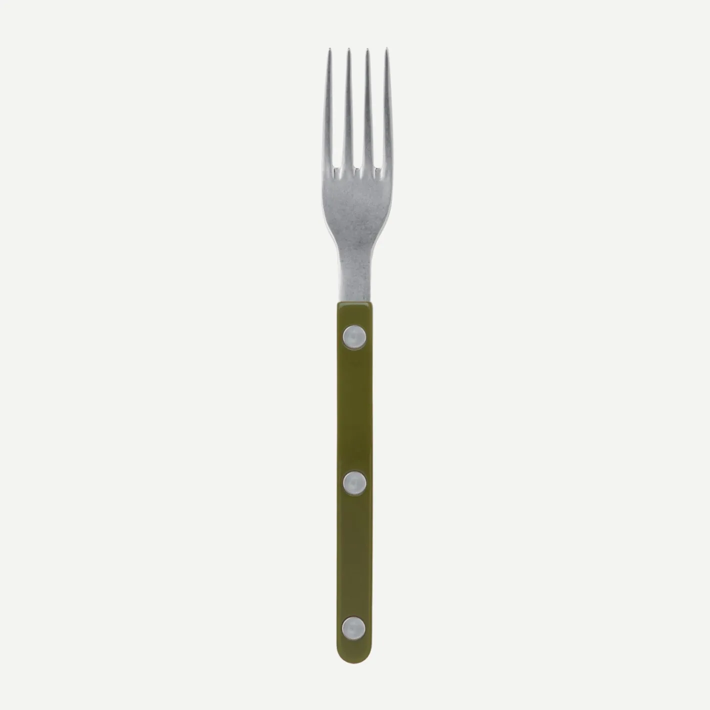 Sabre Paris Bistrot Vintage Solid, Green fern | Small Fork