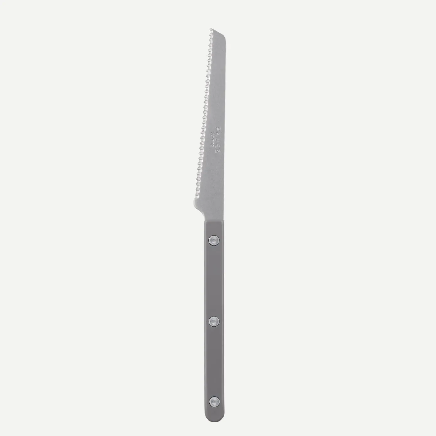 Sabre Paris Bistrot Vintage Solid, Grey | Tomato Knife