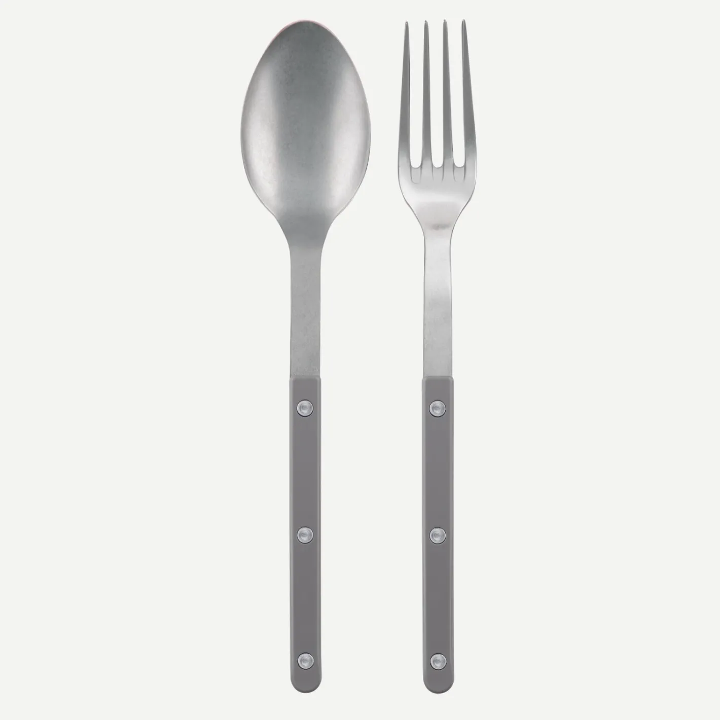 Sabre Paris Bistrot Vintage Solid, Grey | Serving Set