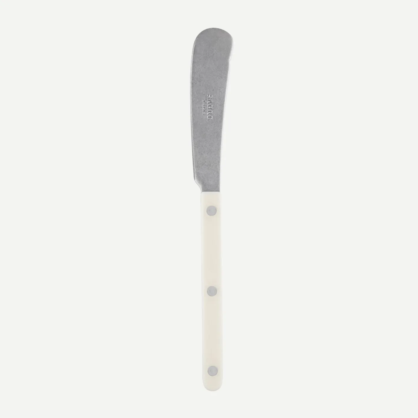 Sabre Paris Bistrot Vintage Solid, Ivory | Butter Knife