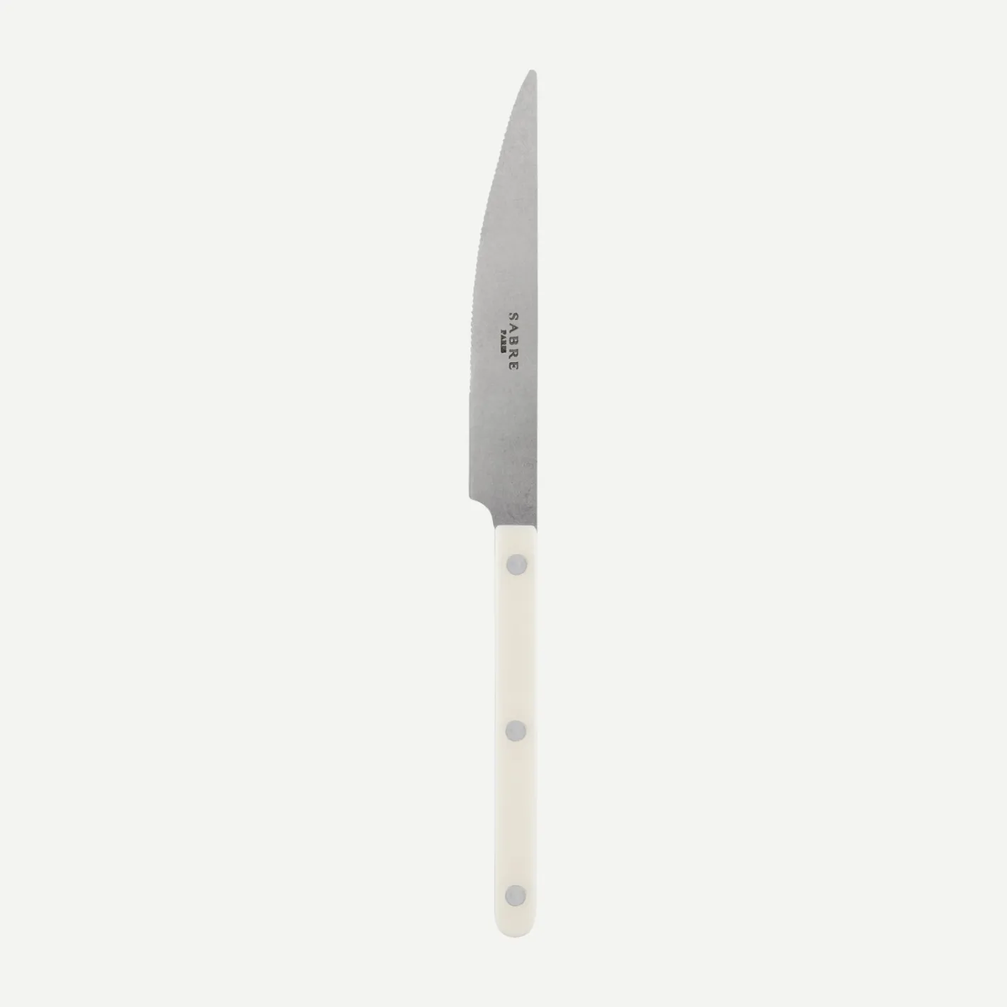 Sabre Paris Bistrot Vintage Solid, Ivory | Dinner Knife