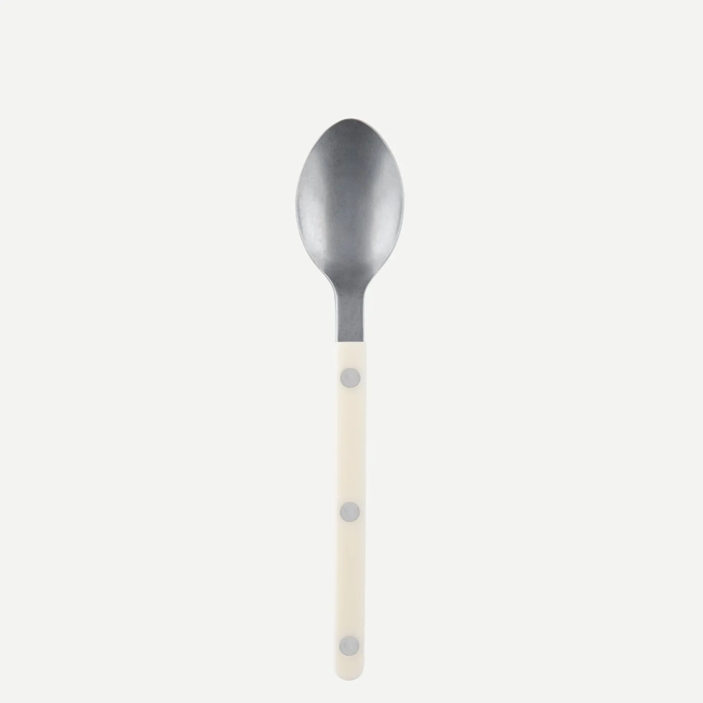 Sabre Paris Bistrot Vintage Solid, Ivory | Dessert Spoon