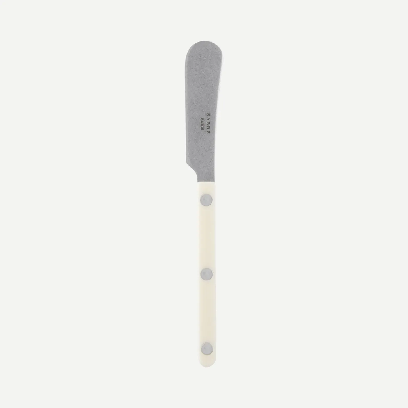 Sabre Paris Bistrot Vintage Solid, Ivory | Butter Spreader