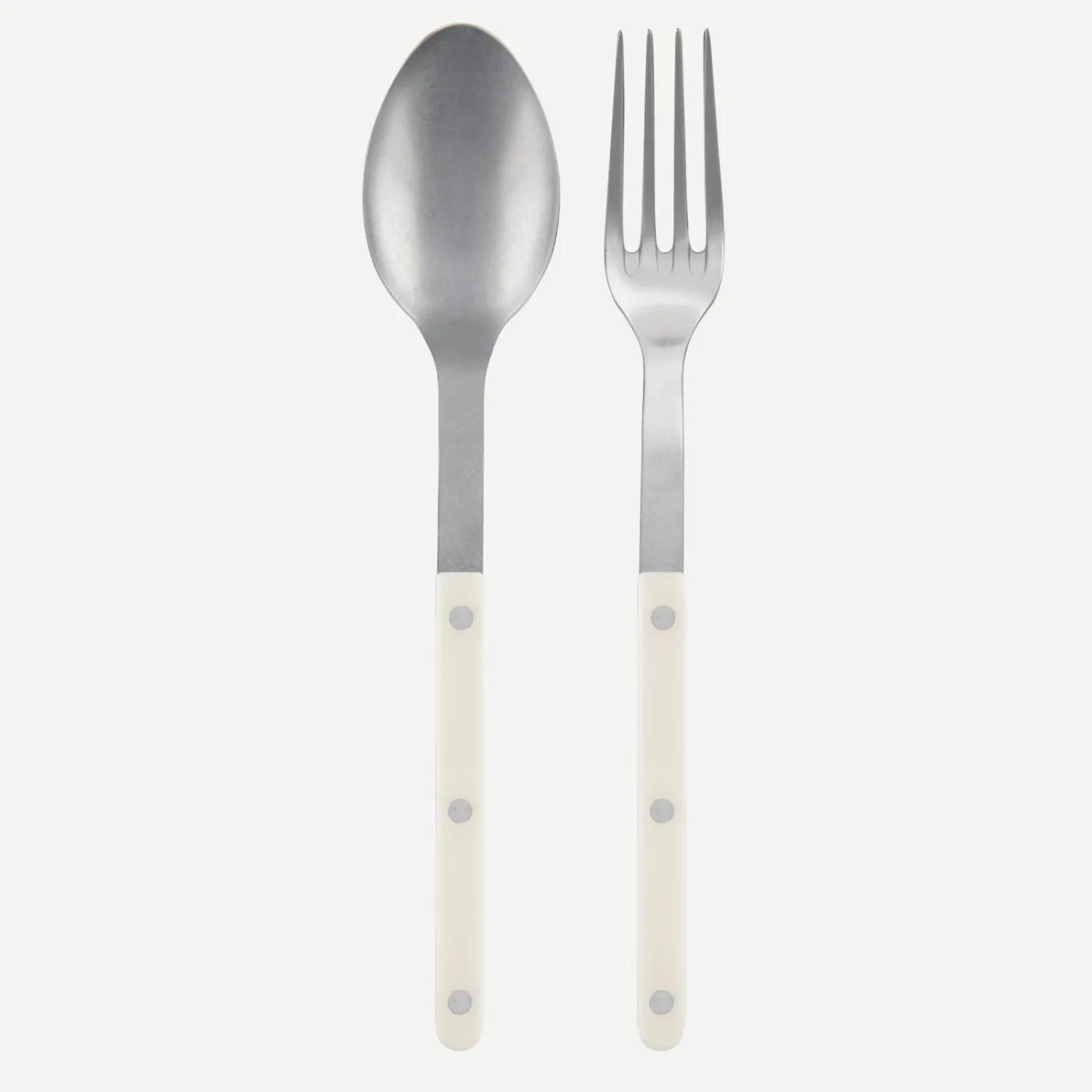 Sabre Paris Bistrot Vintage Solid, Ivory | Serving Set