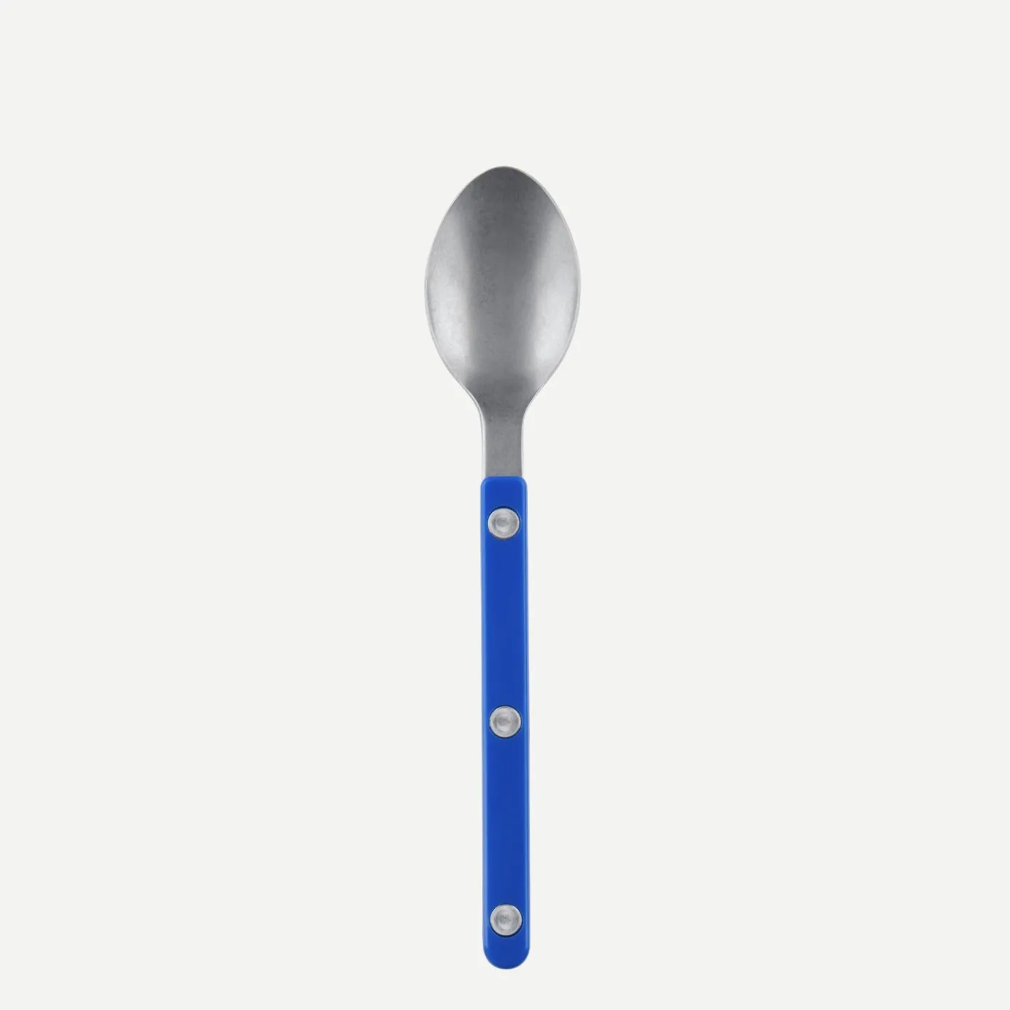 Sabre Paris Bistrot Vintage Solid, Lapis blue | Dessert Spoon