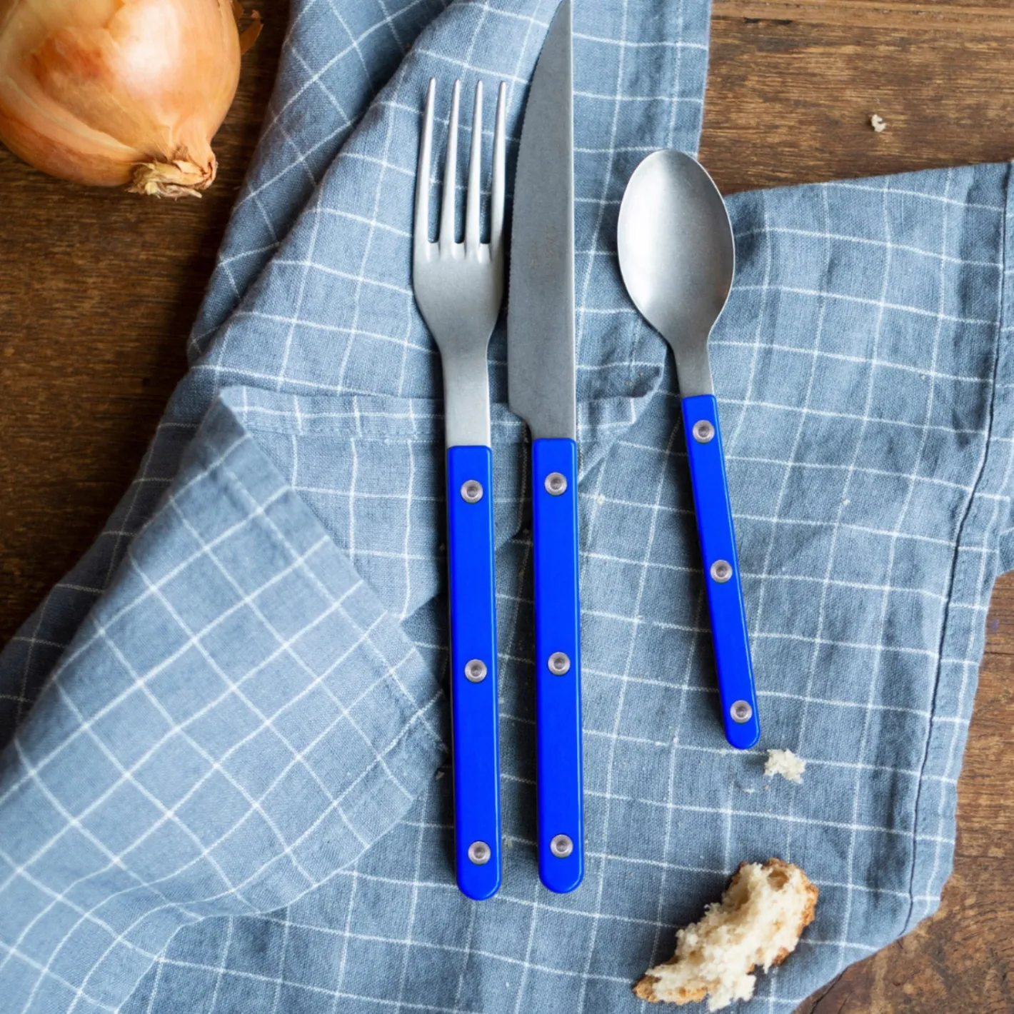 Sabre Paris Bistrot Vintage Solid, Lapis blue | Teaspoon