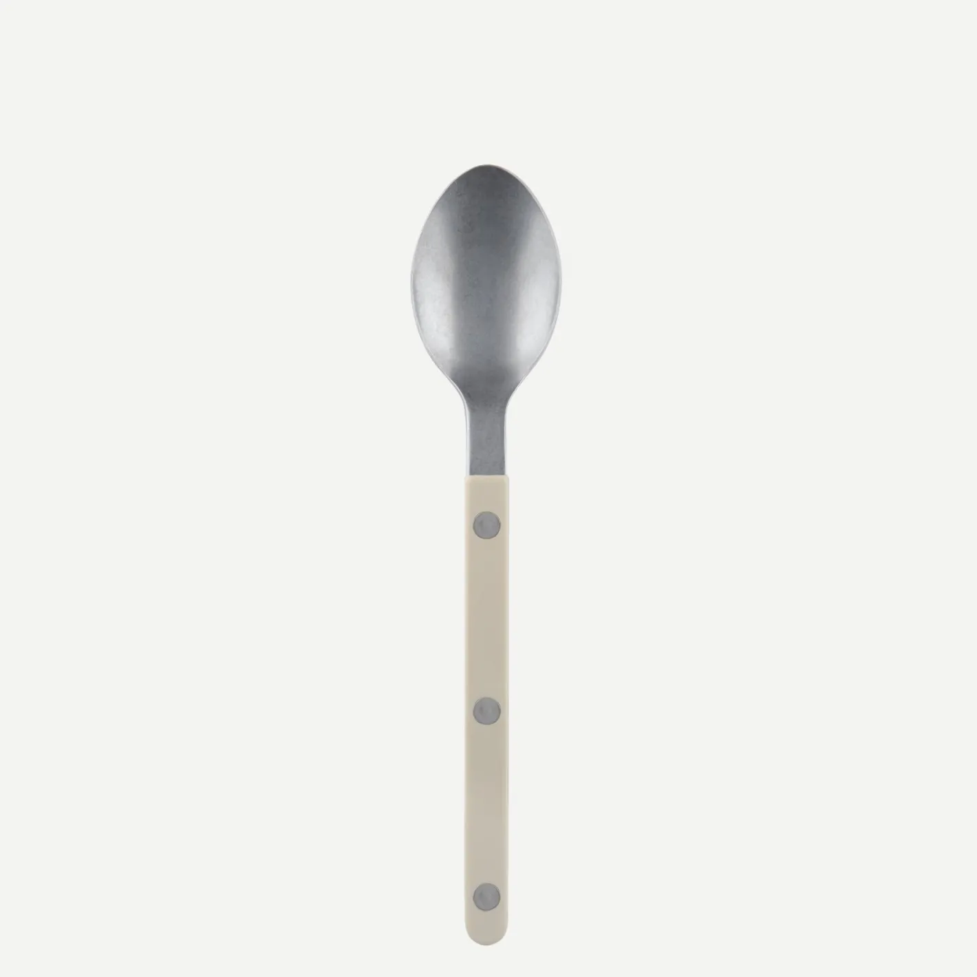 Sabre Paris Bistrot Vintage Solid, Light kaki | Dessert Spoon