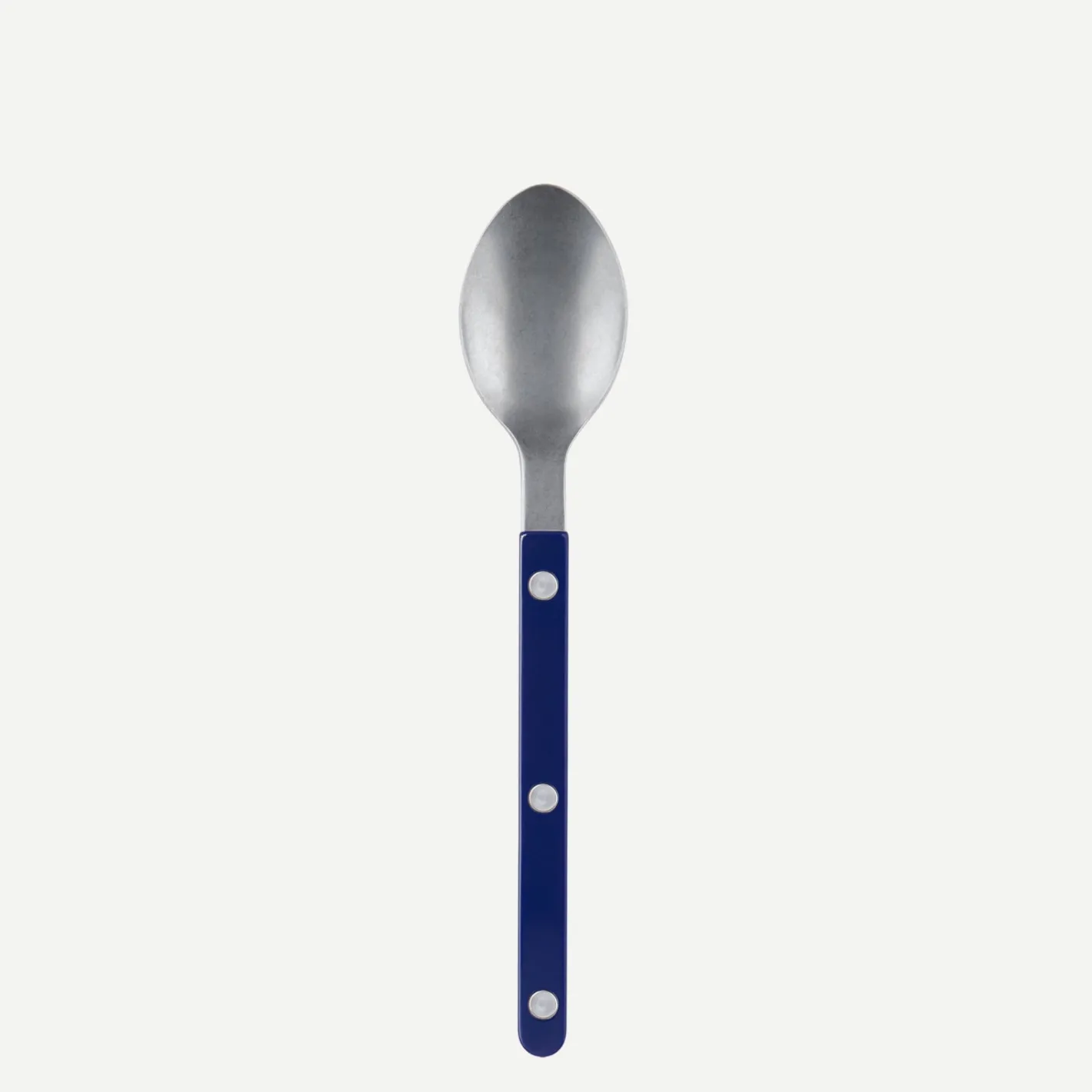 Sabre Paris Bistrot Vintage Solid, Navy blue | Dessert Spoon