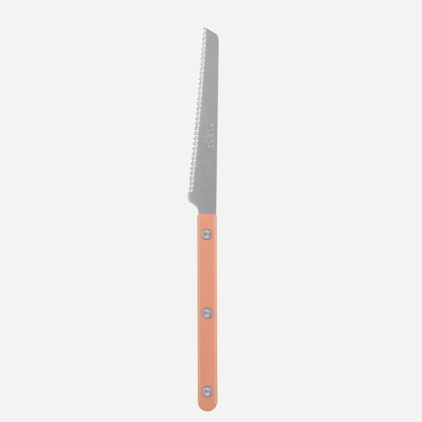 Sabre Paris Bistrot Vintage Solid, Nude Pink | Tomato Knife