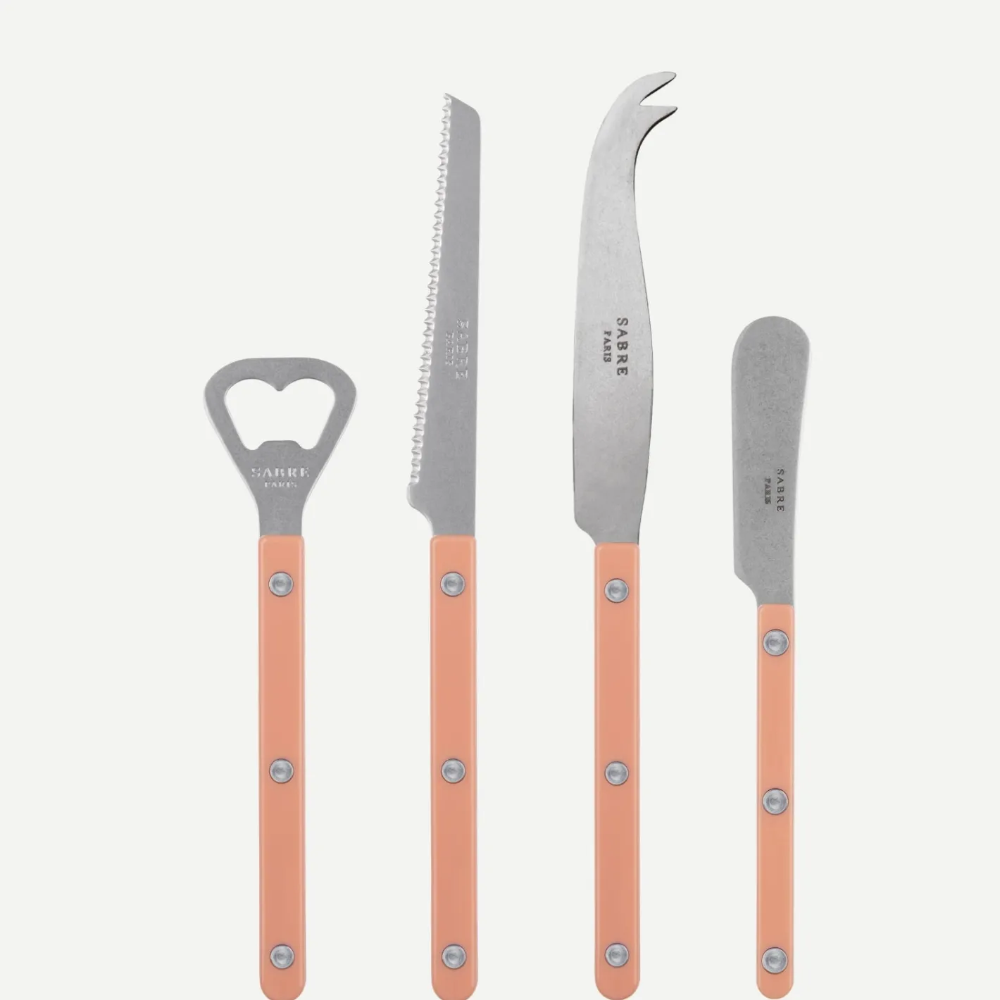 Sabre Paris Bistrot Vintage Solid, Nude Pink | Aperitif Set