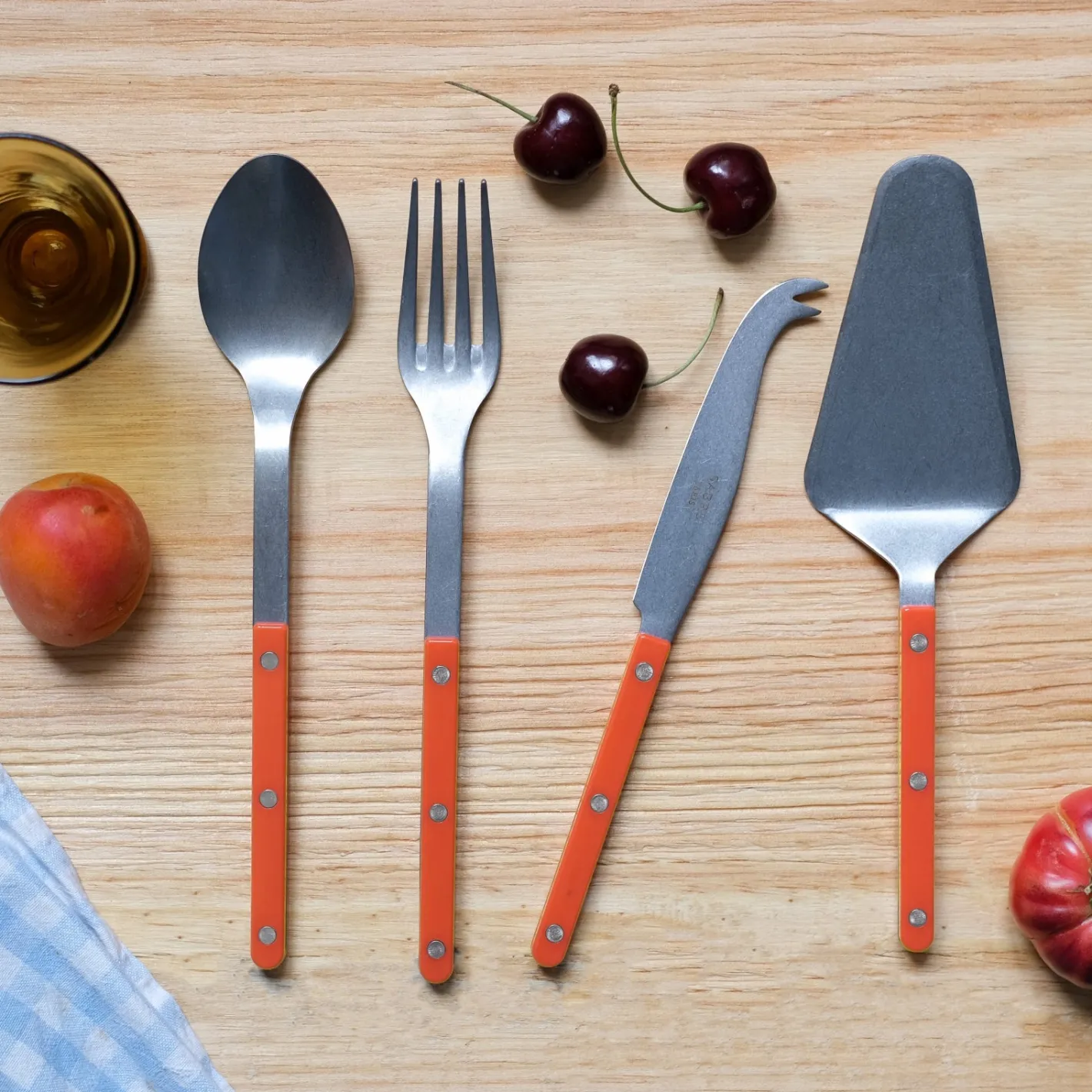 Sabre Paris Bistrot Vintage Solid, | Set Of 4 Must-have Serving Pieces