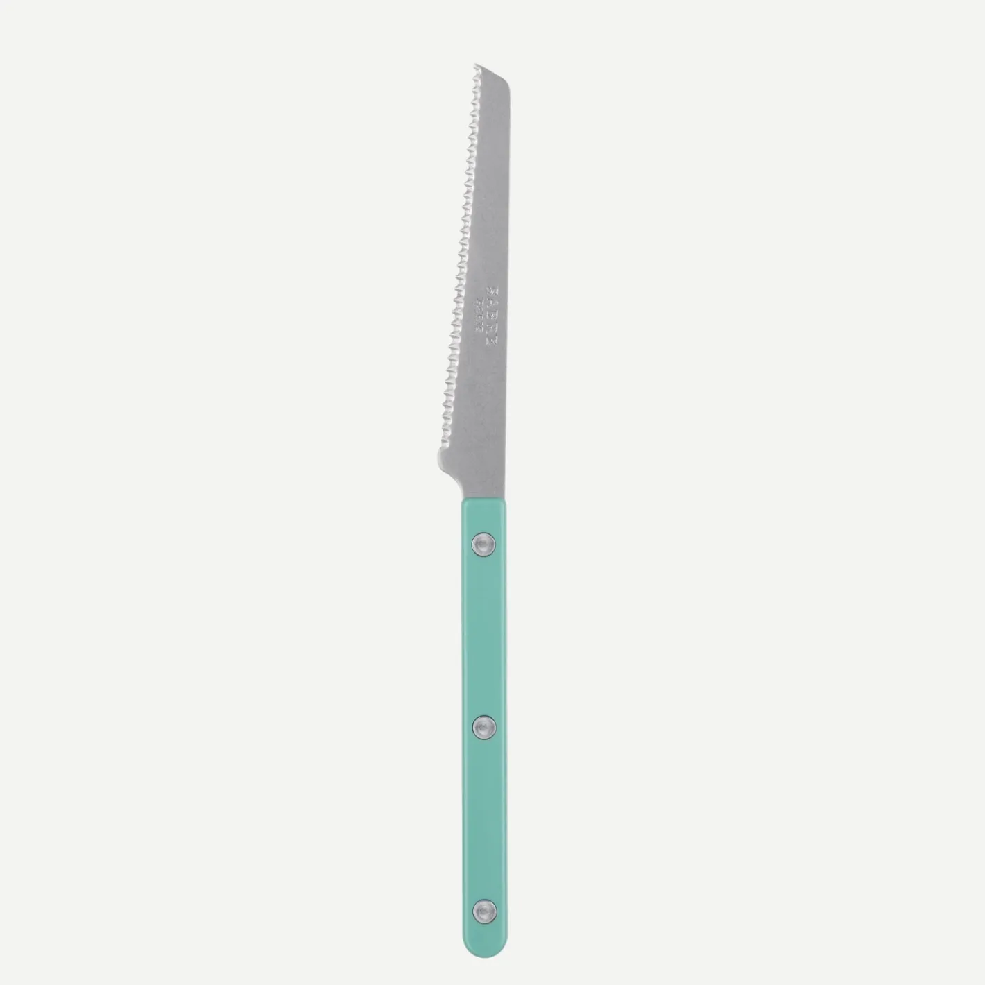 Sabre Paris Bistrot Vintage Solid, Pastel green | Tomato Knife