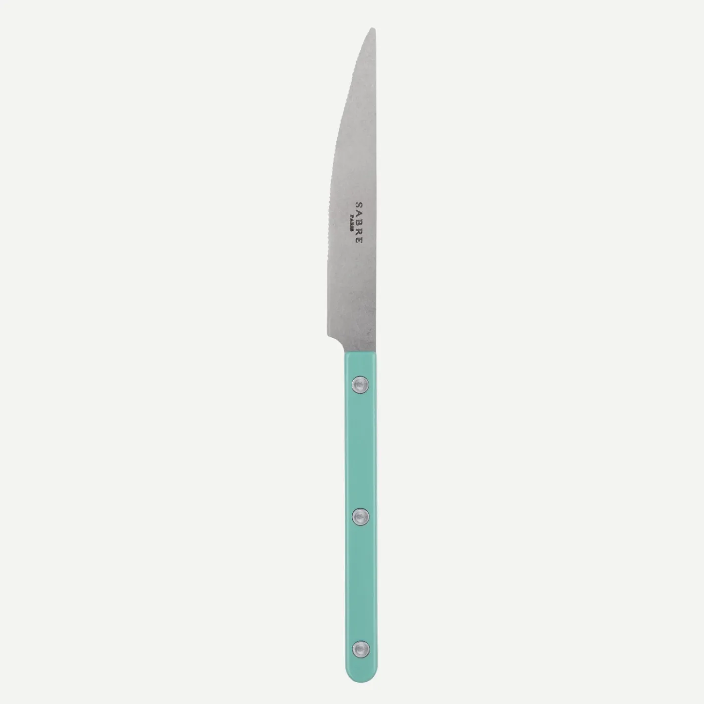 Sabre Paris Bistrot Vintage Solid, Pastel green | Dinner Knife
