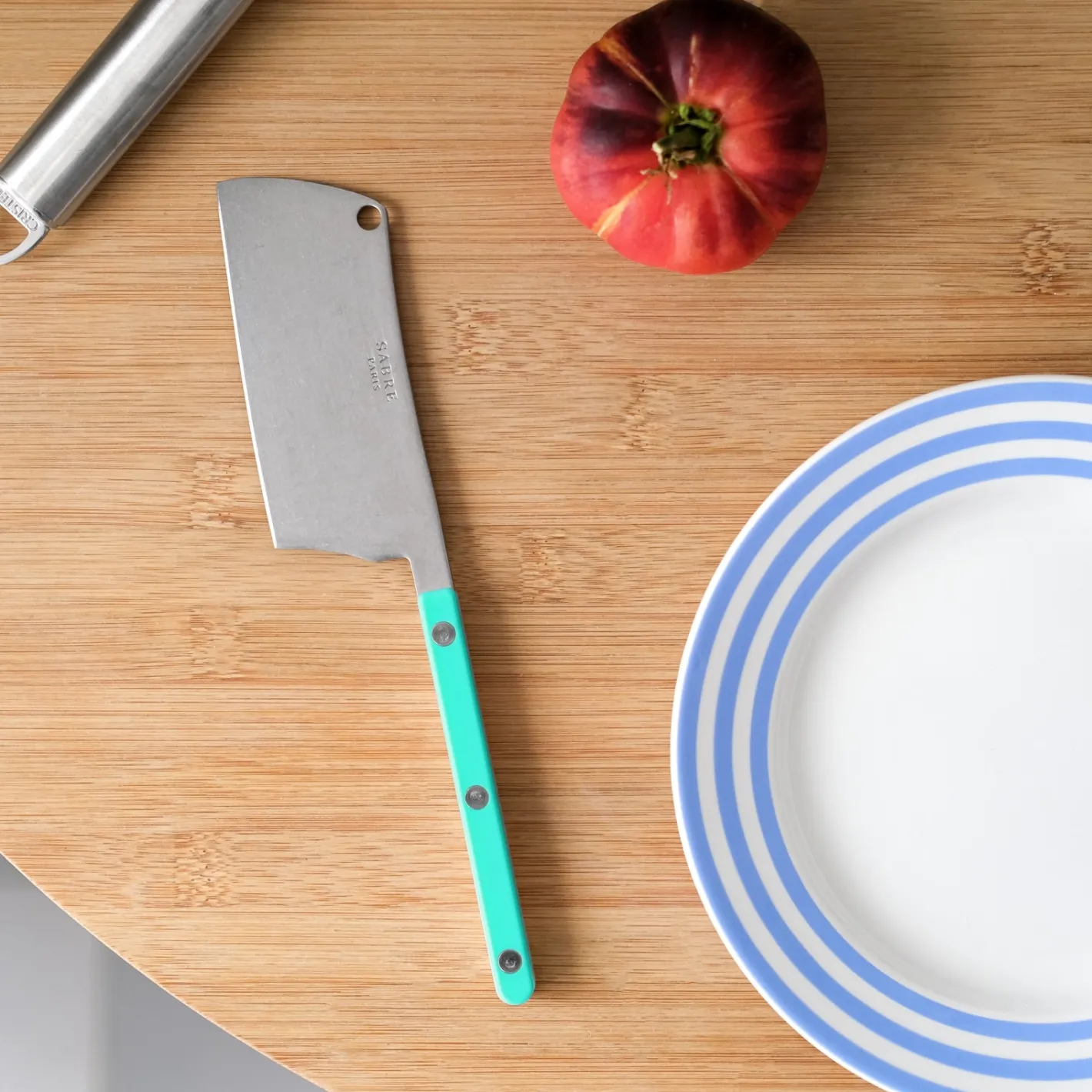 Sabre Paris Bistrot Vintage Solid, Pastel green | Cheese Cleaver