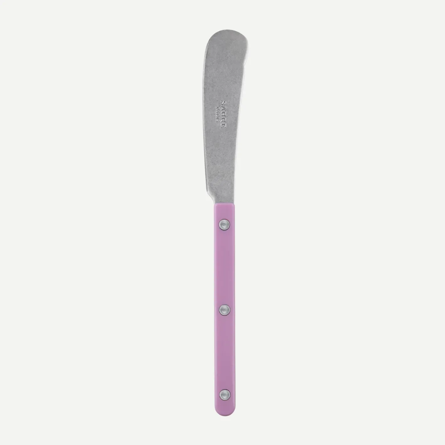 Sabre Paris Bistrot Vintage Solid, Pink | Butter Knife