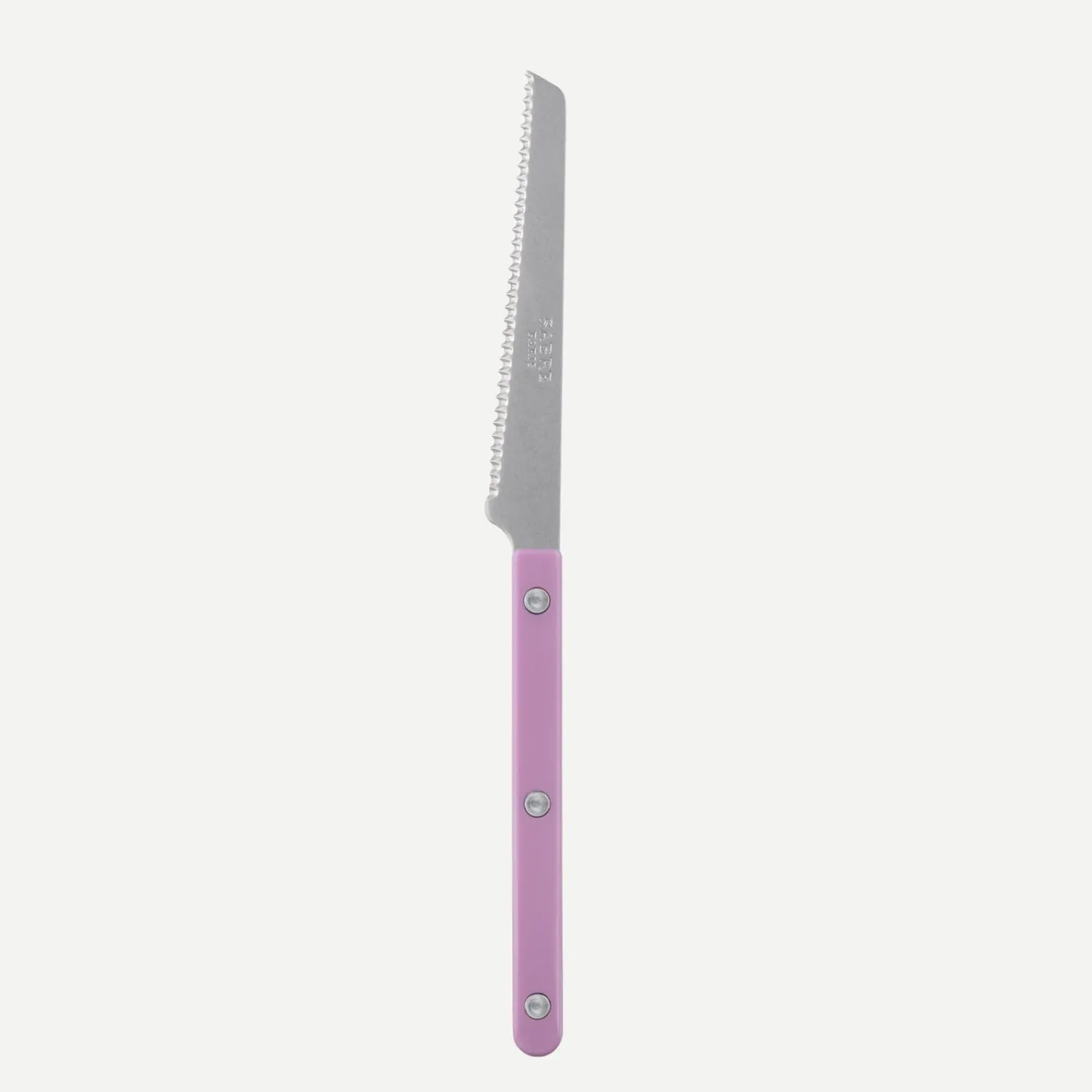 Sabre Paris Bistrot Vintage Solid, Pink | Tomato Knife