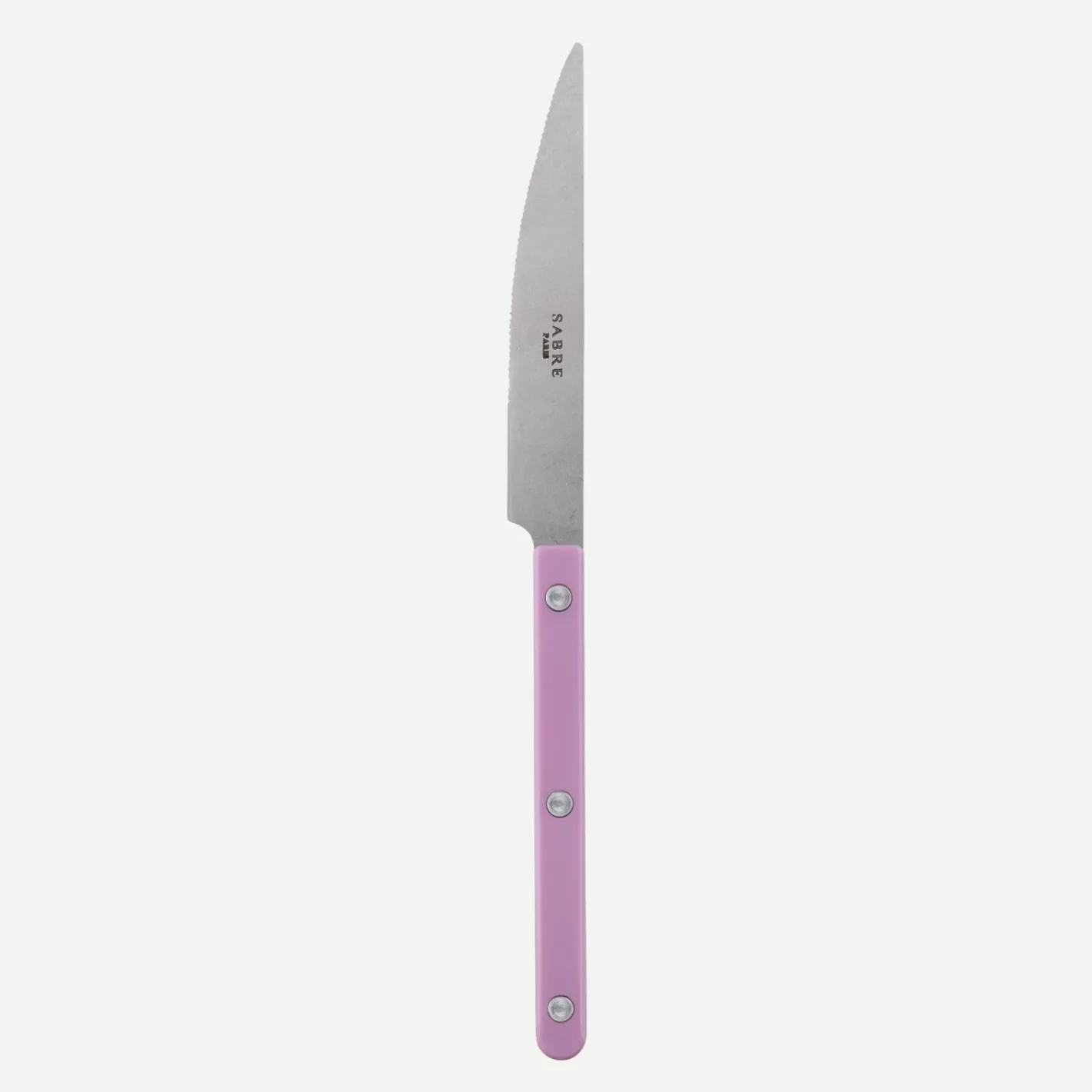 Sabre Paris Bistrot Vintage Solid, Pink | Dinner Knife