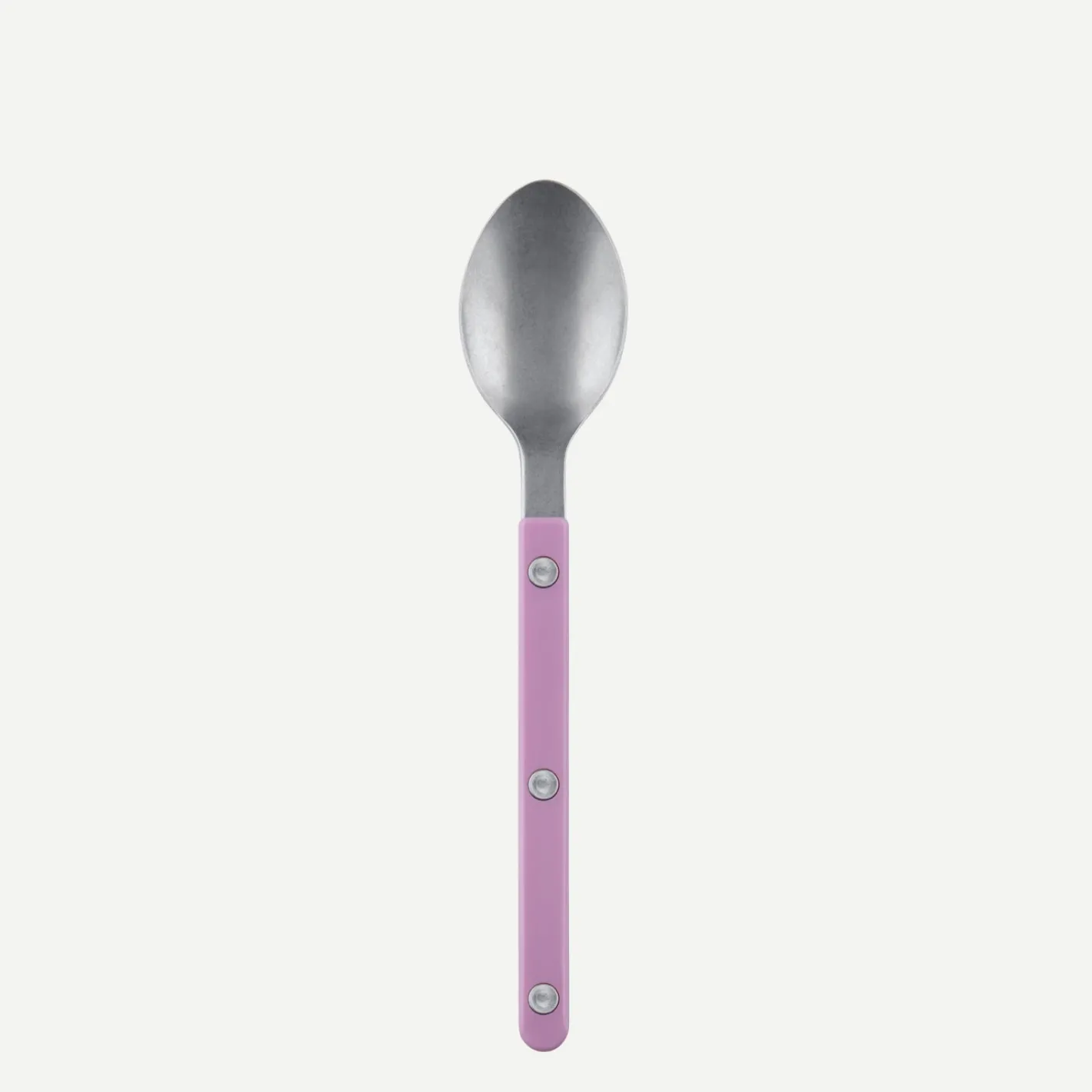 Sabre Paris Bistrot Vintage Solid, Pink | Dessert Spoon