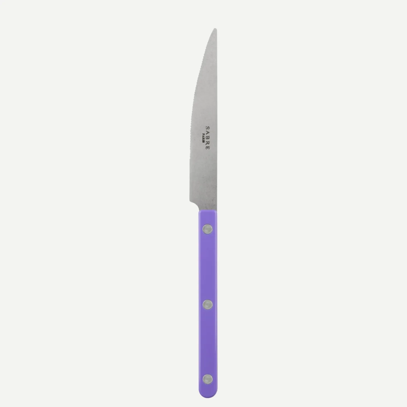 Sabre Paris Bistrot Vintage Solid, Purple | Dinner Knife