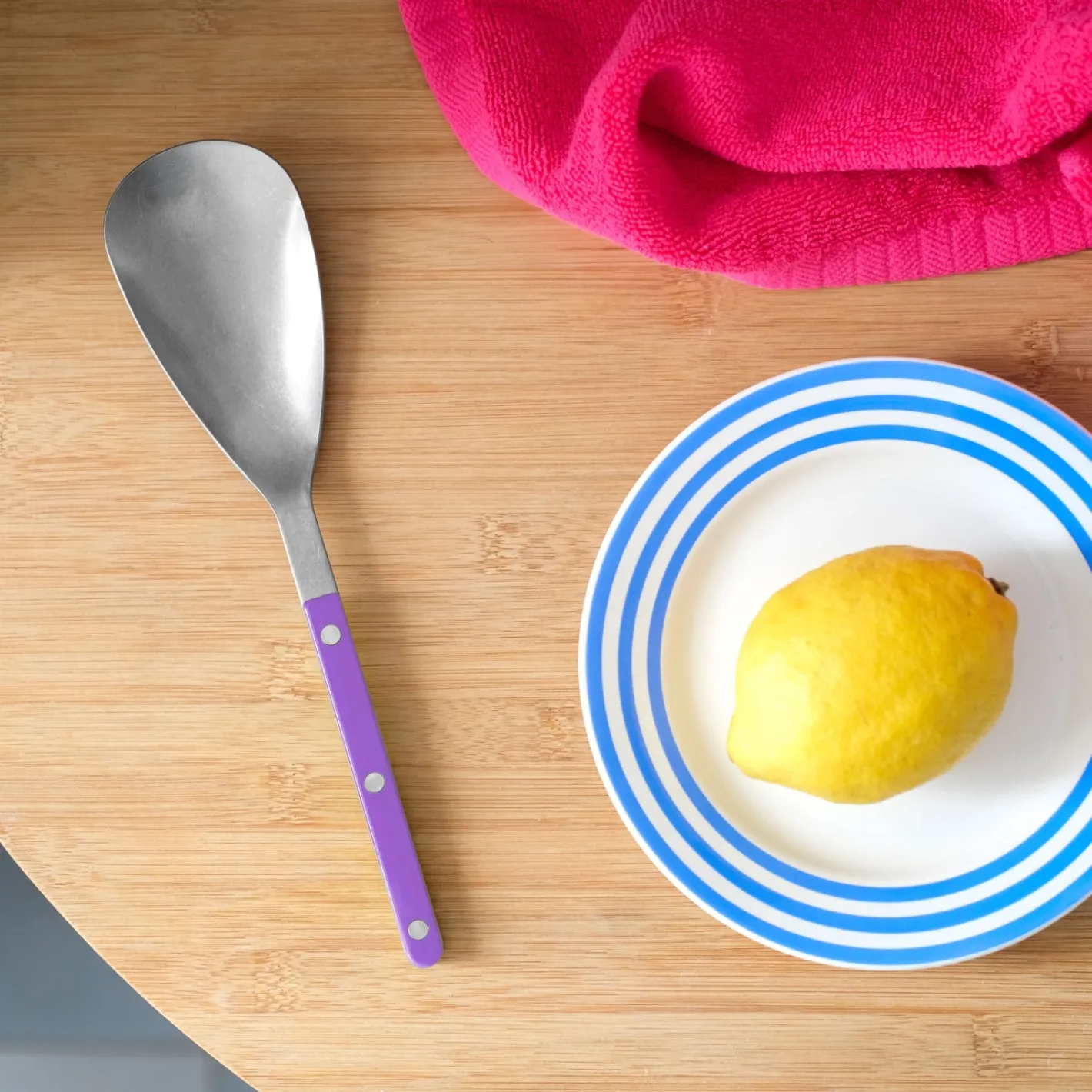 Sabre Paris Bistrot Vintage Solid, Purple | Rice Spoon