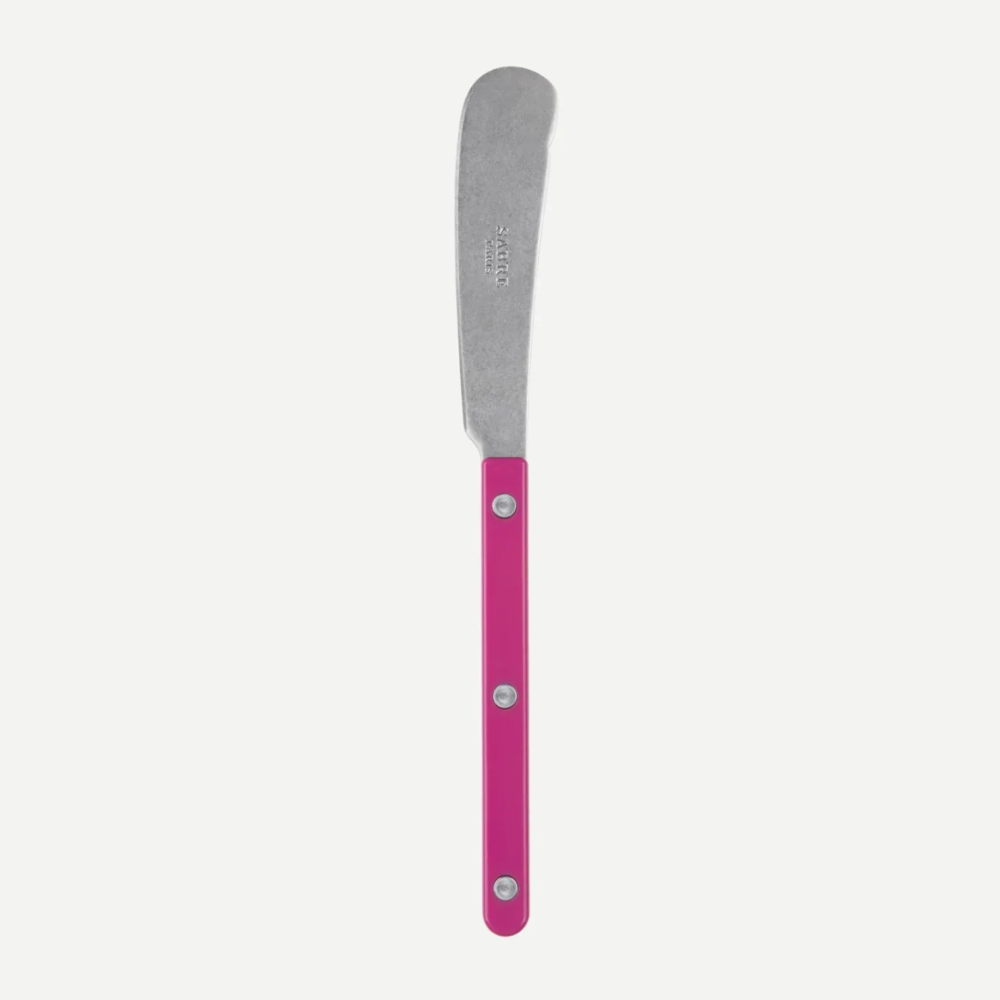 Sabre Paris Bistrot Vintage Solid, Raspberry | Butter Knife