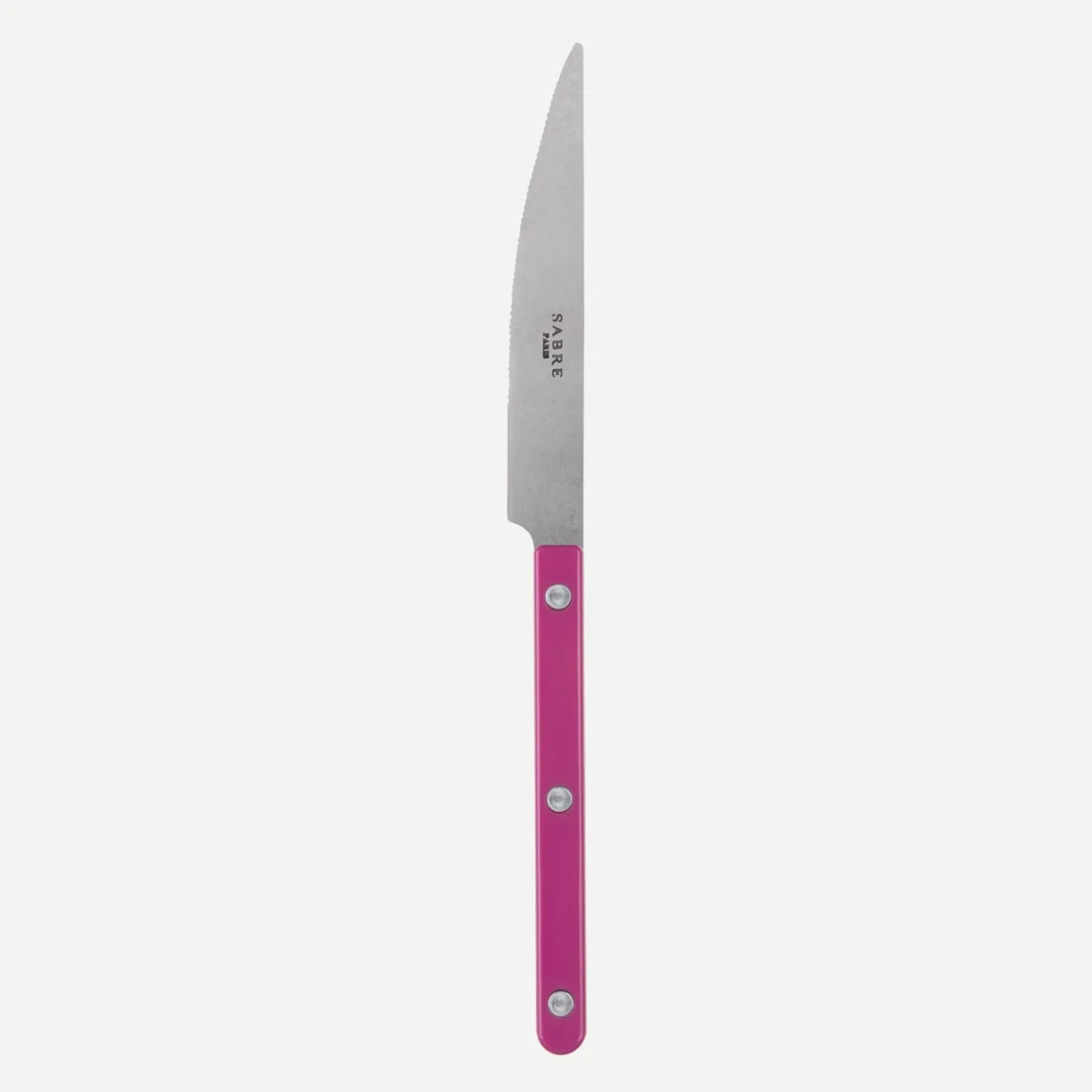 Sabre Paris Bistrot Vintage Solid, Raspberry | Dinner Knife