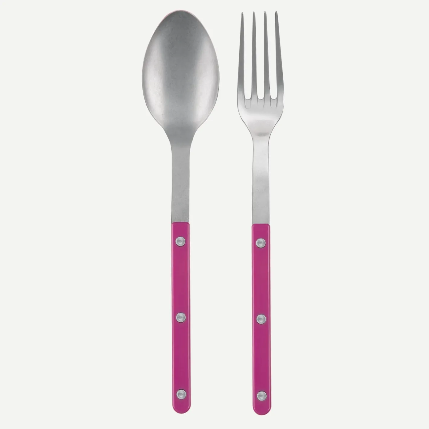 Sabre Paris Bistrot Vintage Solid, Raspberry | Serving Set