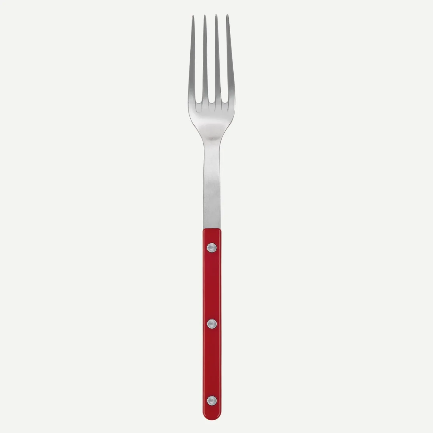 Sabre Paris Bistrot Vintage Solid, Red | Serving Fork