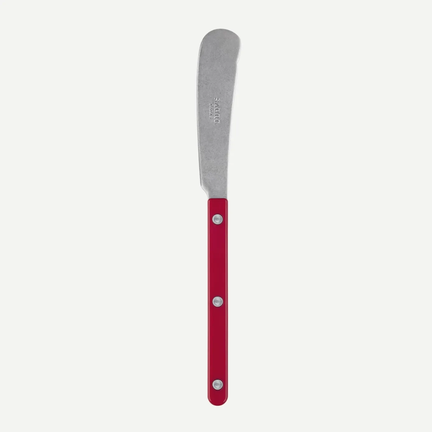 Sabre Paris Bistrot Vintage Solid, Red | Butter Knife