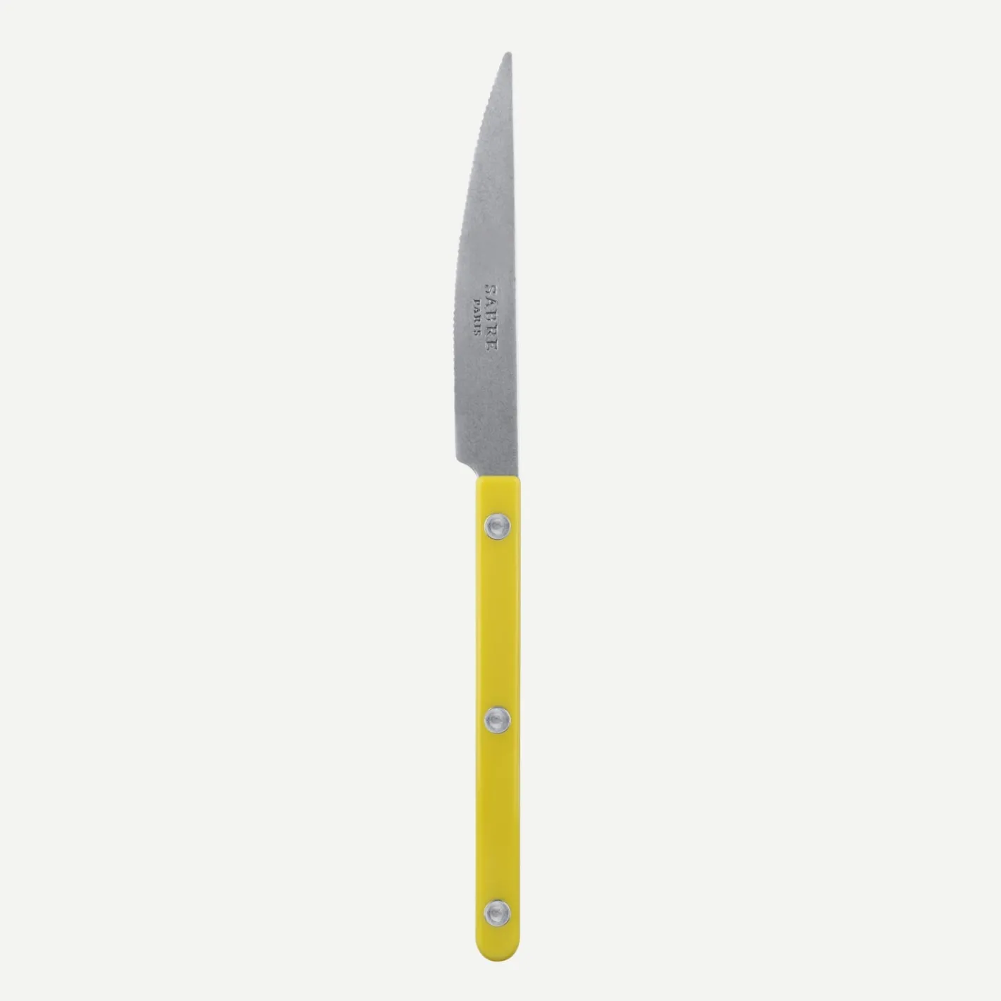 Sabre Paris Bistrot Vintage Solid, Yellow | Dessert Knife