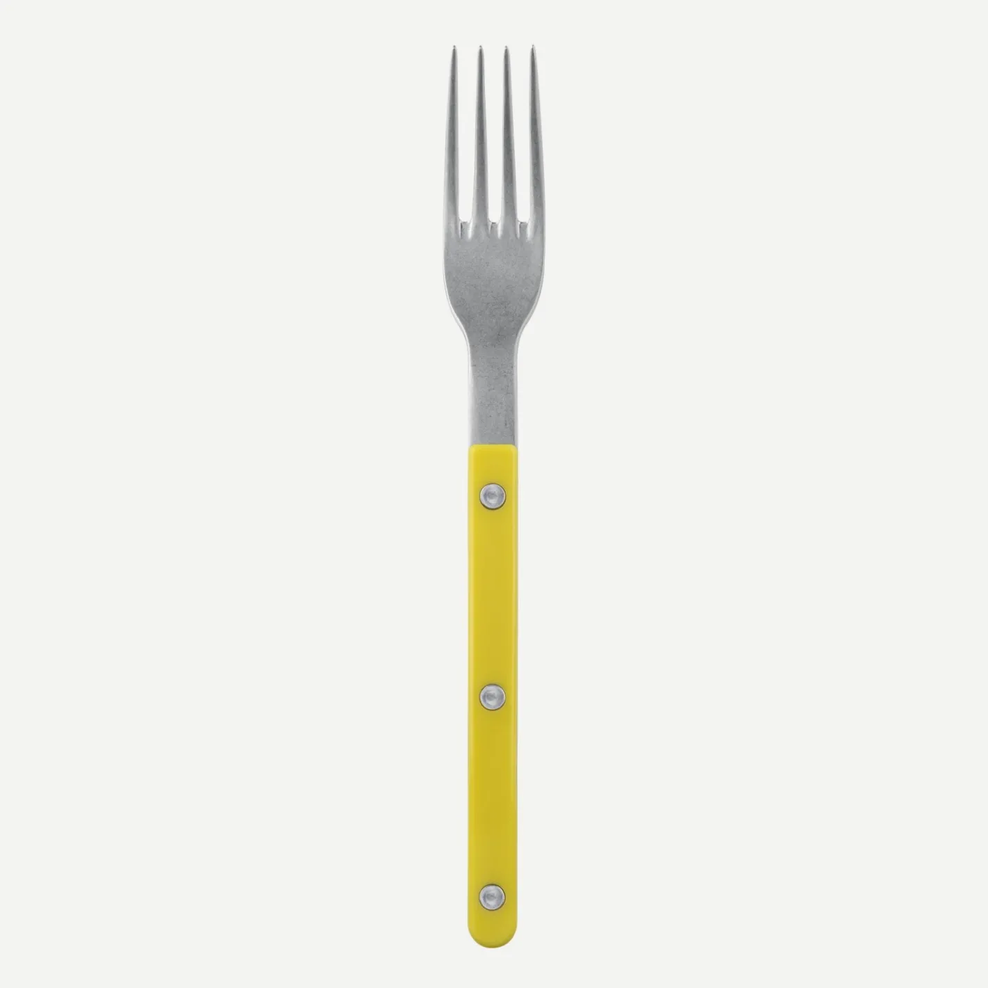 Sabre Paris Bistrot Vintage Solid, Yellow | Dinner Fork