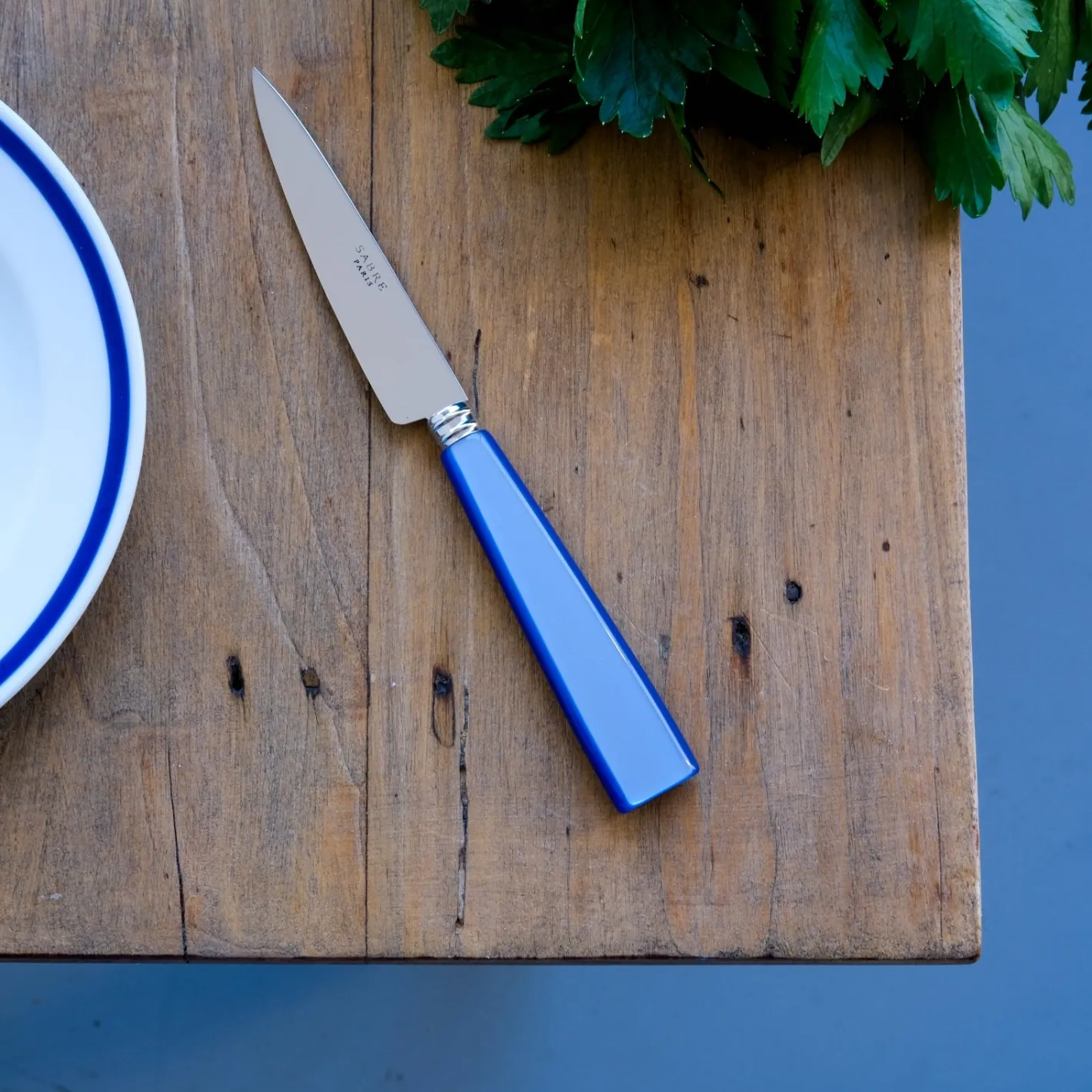 Sabre Paris Icône,Bleu clair | Kitchen Knife
