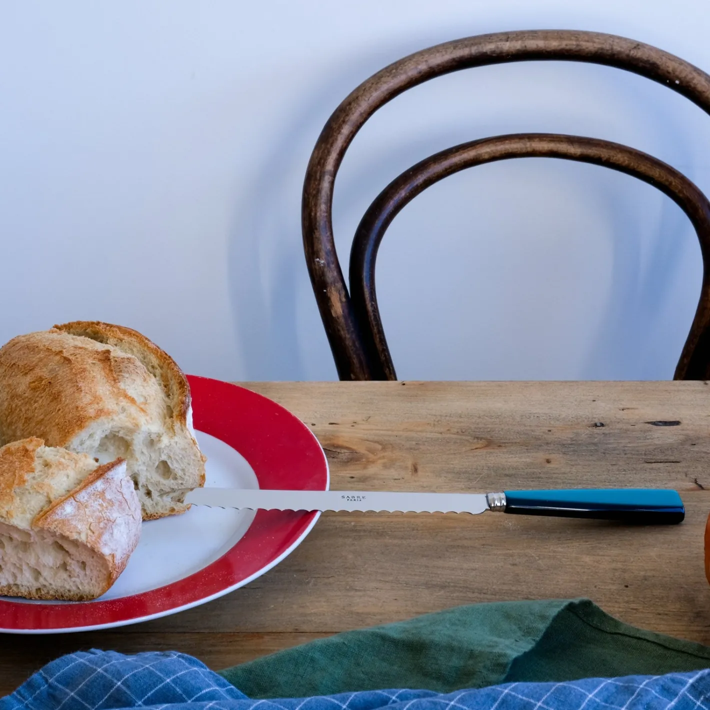 Sabre Paris Icône,Bleu nuit | Bread Knife