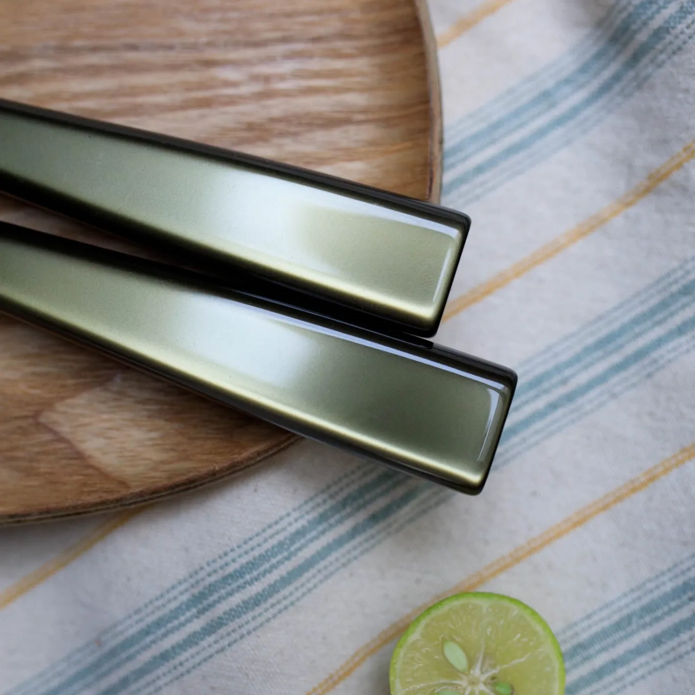 Sabre Paris Icône,Vert foncé | Cocktail Fork