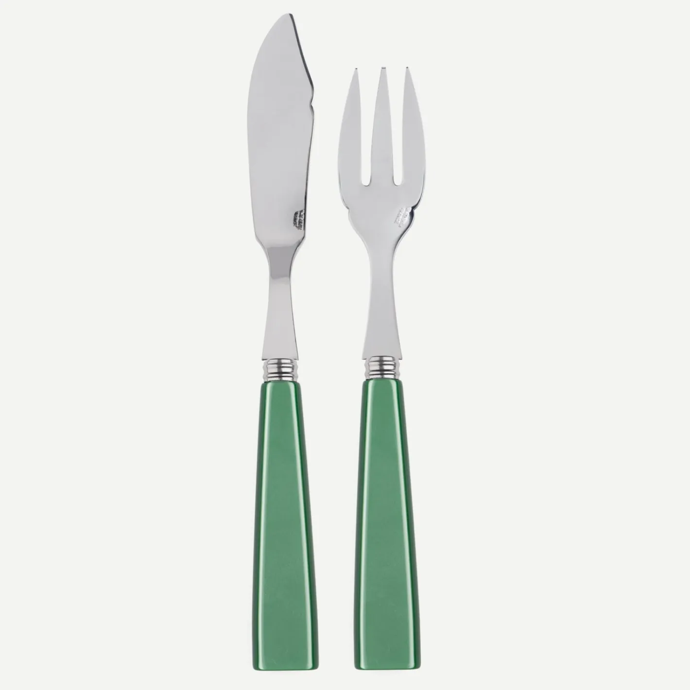Sabre Paris Icône,Vert jardin | Fish Knife | Fish Fork
