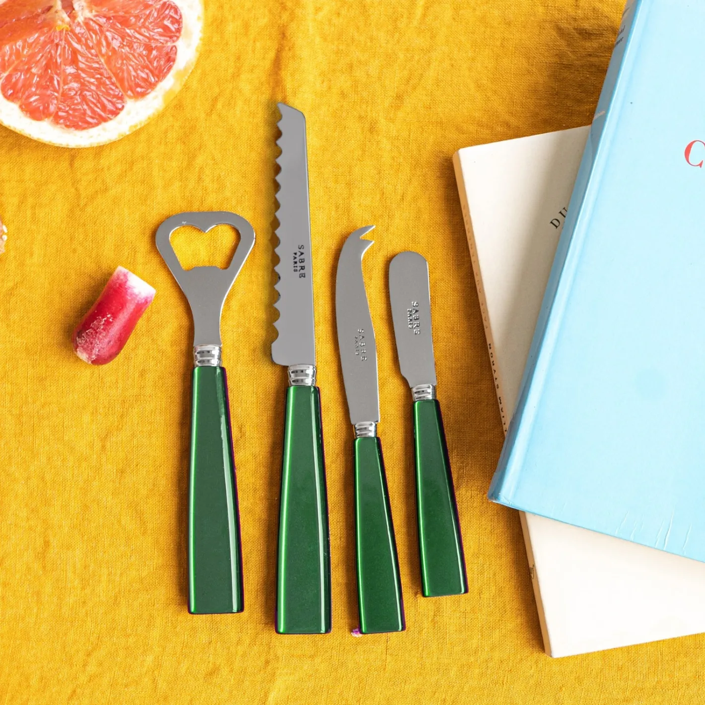 Sabre Paris Icône,Vert jardin | Aperitif Set