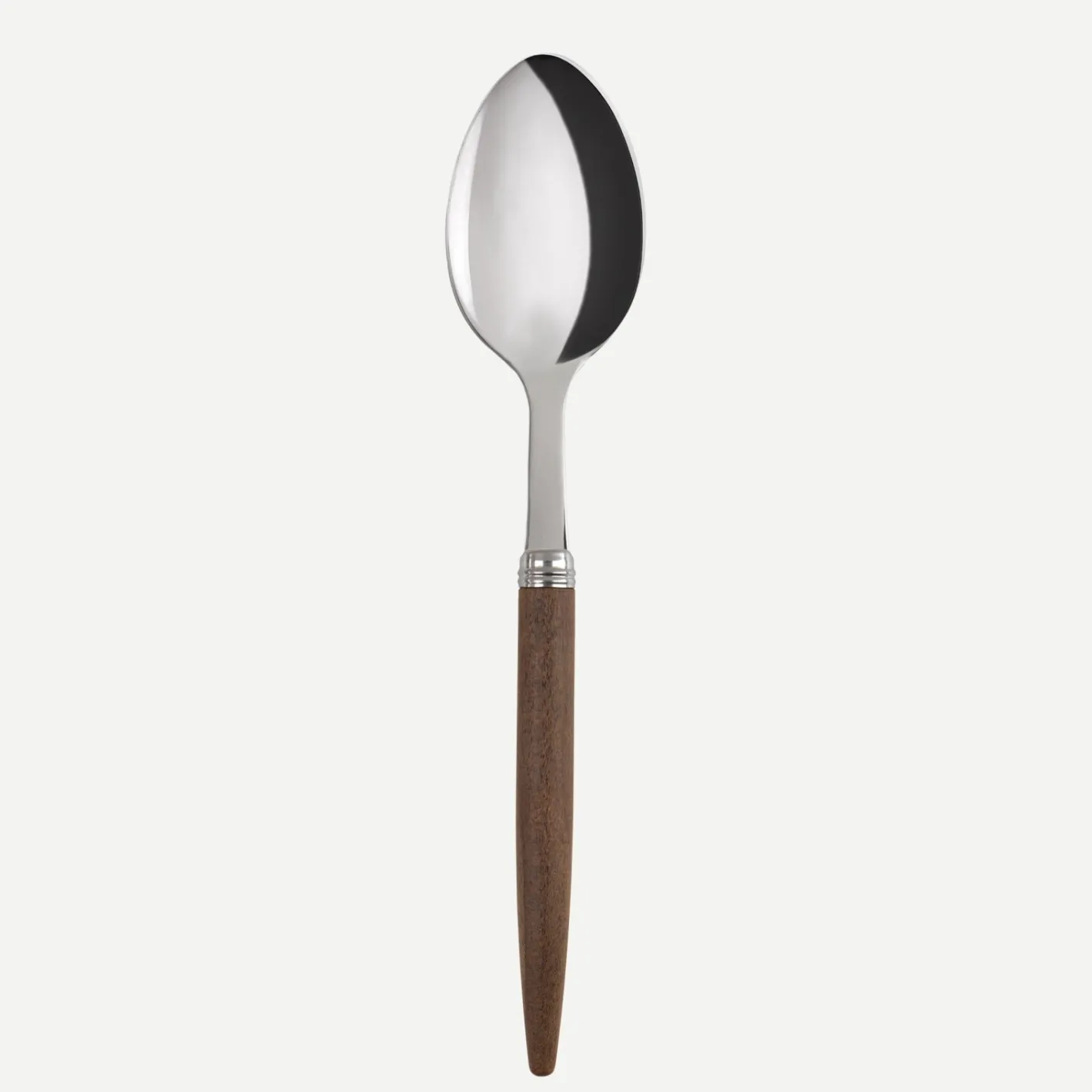 Sabre Paris Jonc,Bois foncé | Dessert Spoon