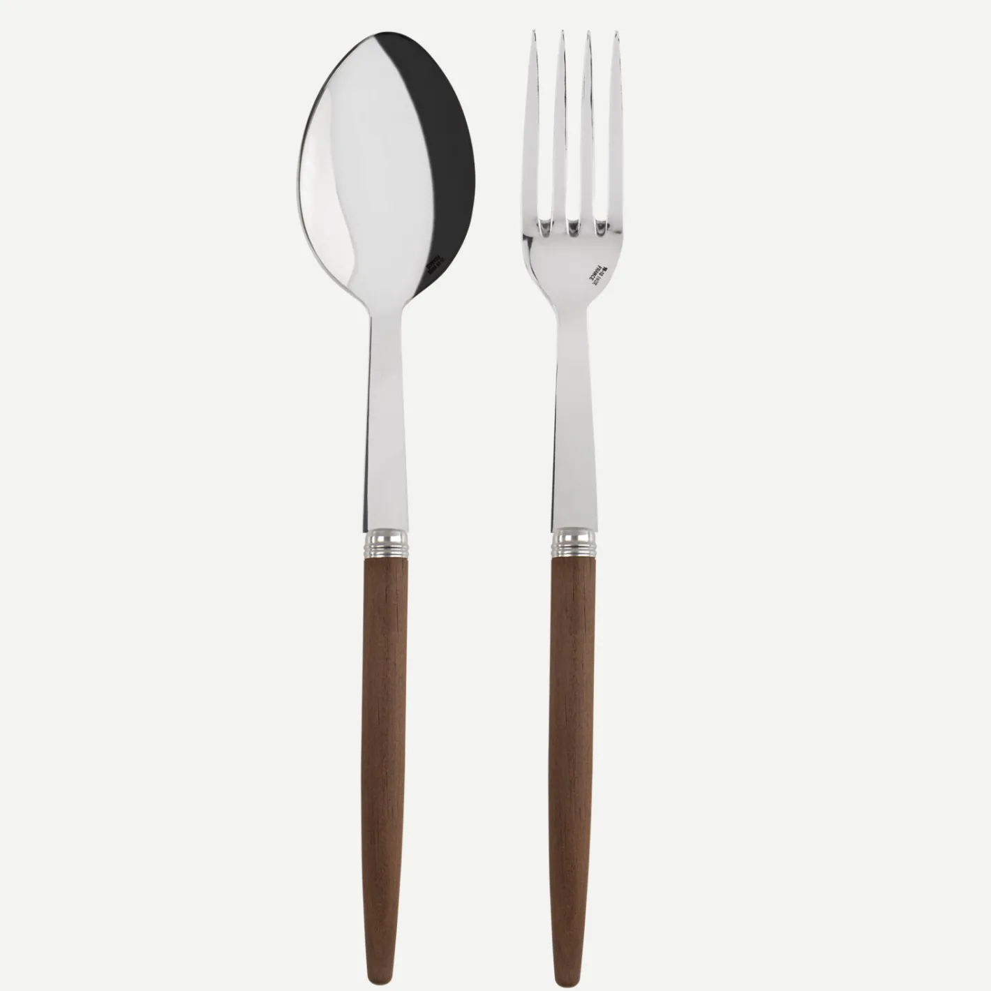 Sabre Paris Jonc,Bois foncé | Serving Set
