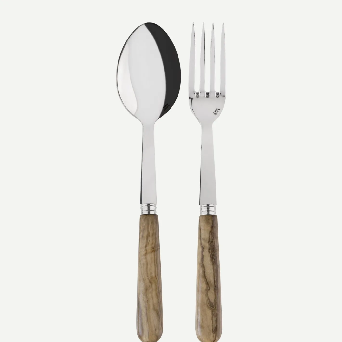 Sabre Paris Lavandou,Bois d'olivier | Serving Set