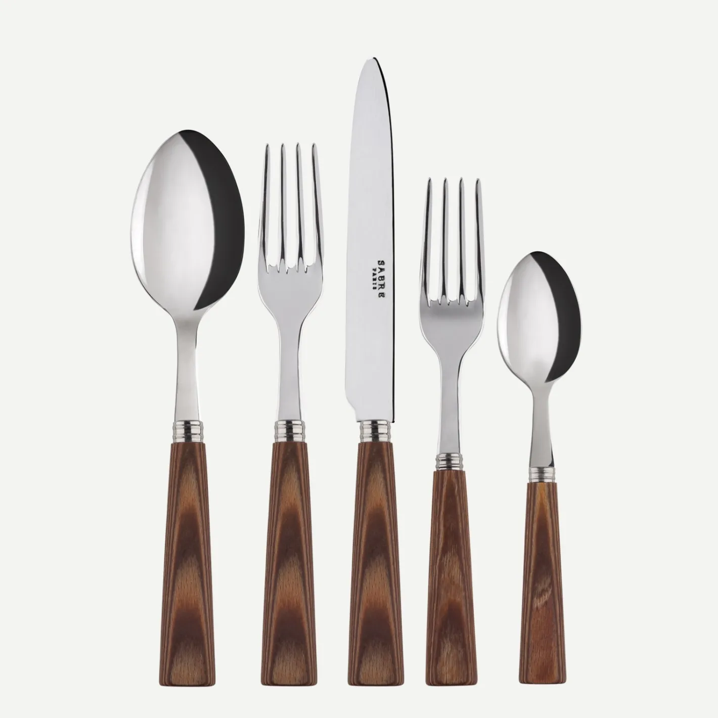 Sabre Paris Nature,Bois stratifié clair | 20 Pieces Set